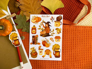 Pumpkin Spell Sticker Sheet