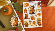 Pumpkin Spell Sticker Sheet