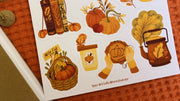 Pumpkin Spell Sticker Sheet