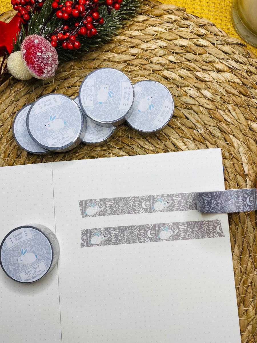 Snow Ball Washi Tape