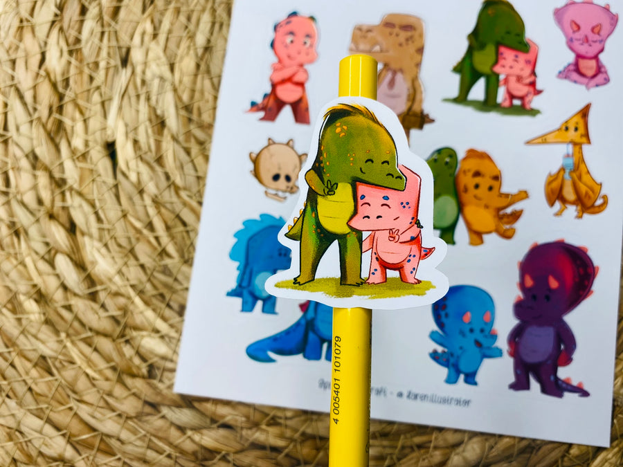 Extinct - Dino Sticker Sheet