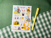 Bunny Sticker Sheet