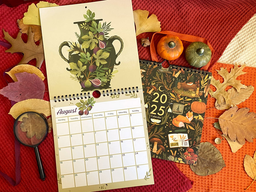 2025 Wall Calendar, Floral Calendar