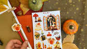 Autumn Library Sticker Sheet