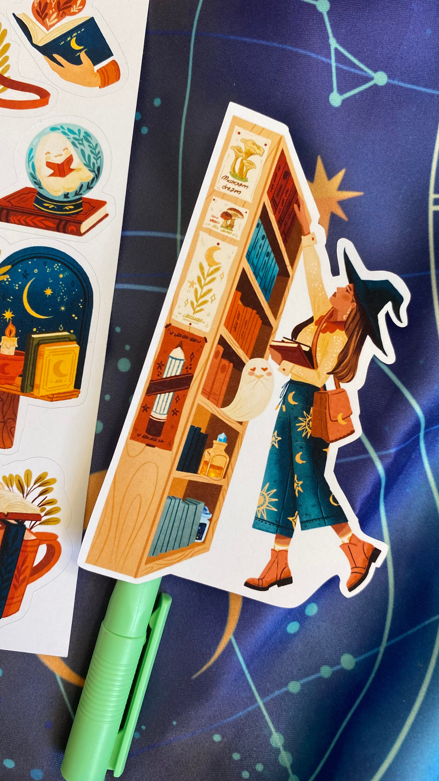 Magic Library Sticker Sheet