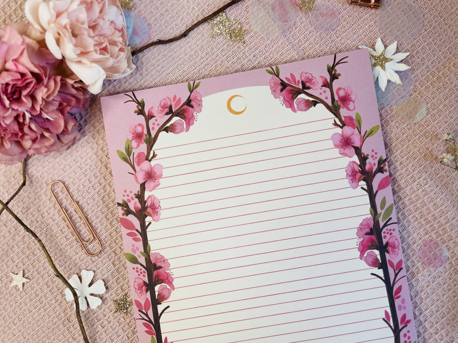 Sakura Letter Paper A5 To Do - Letter Paper Notepad