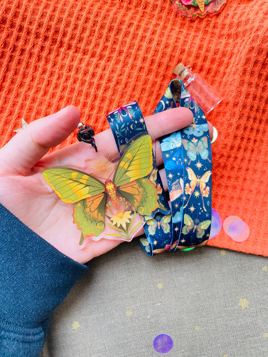 Butterfly Keycharm Lanyards