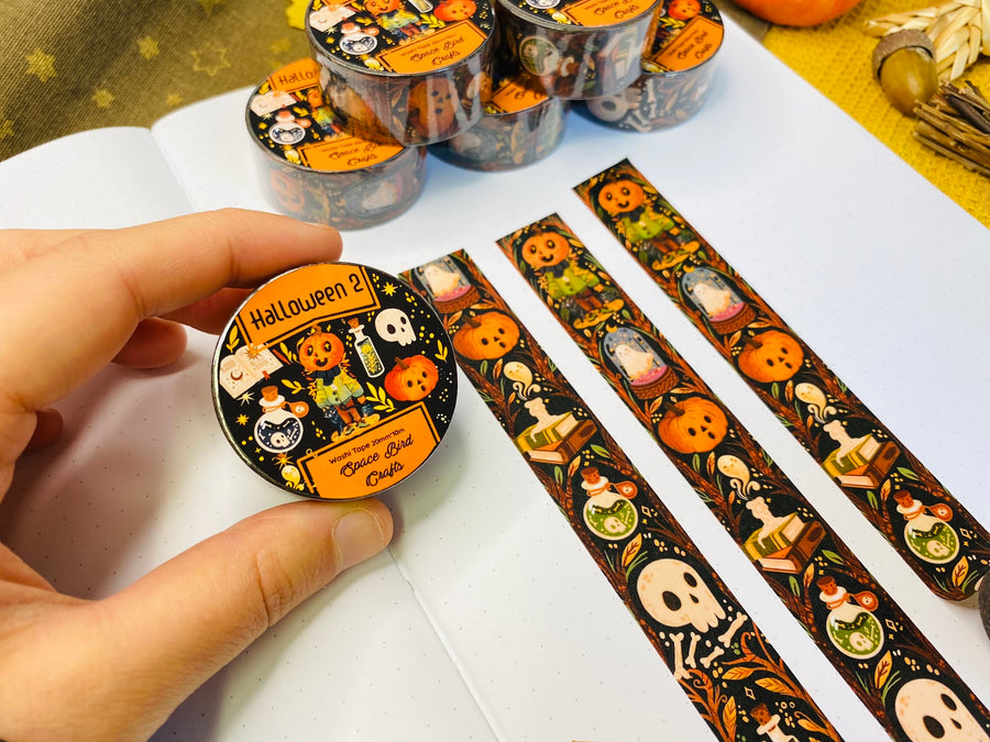 Halloween 2 Washi Tape 10m x 20mm