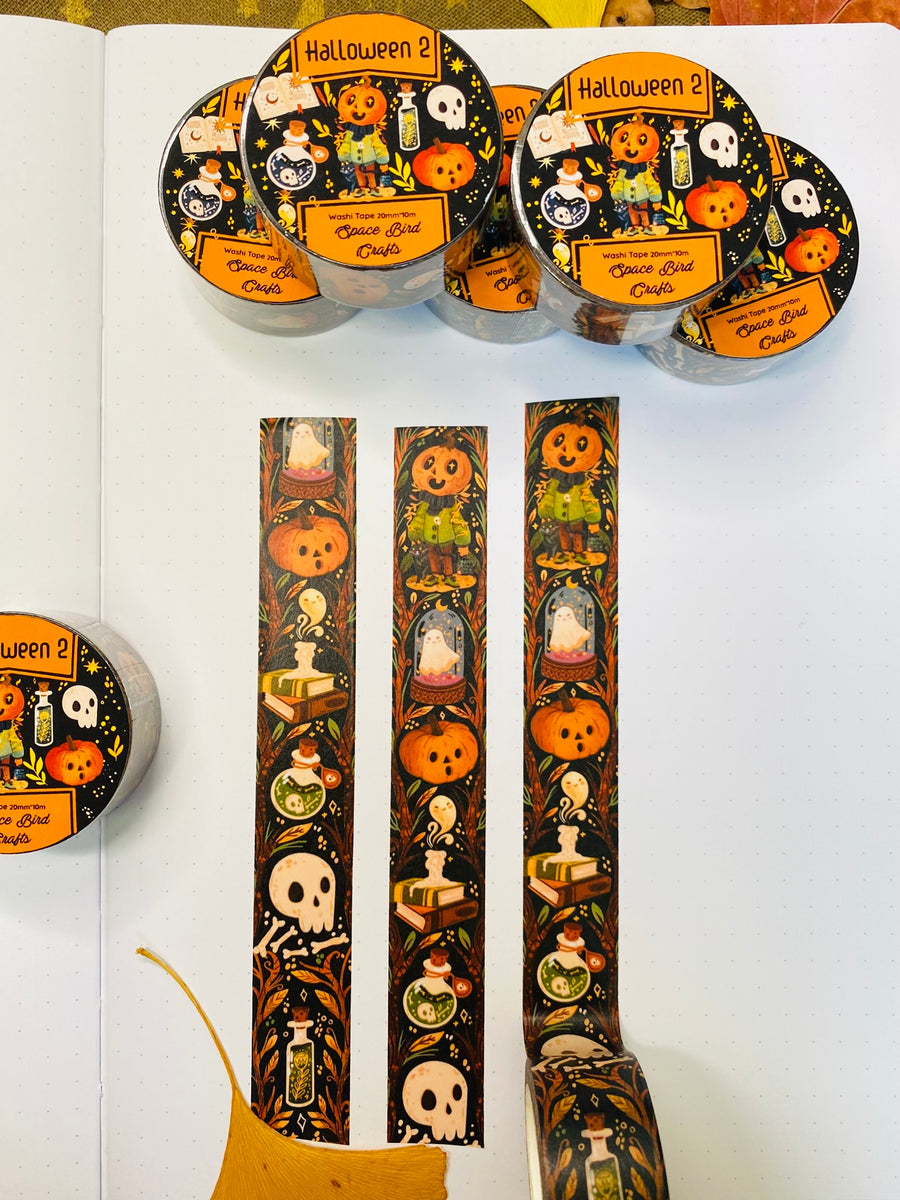 Halloween 2 Washi Tape 10m x 20mm