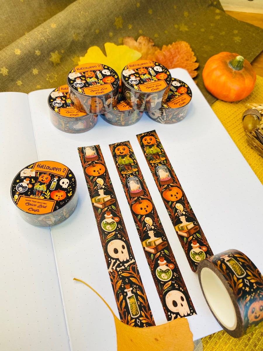 Halloween 2 Washi Tape 10m x 20mm