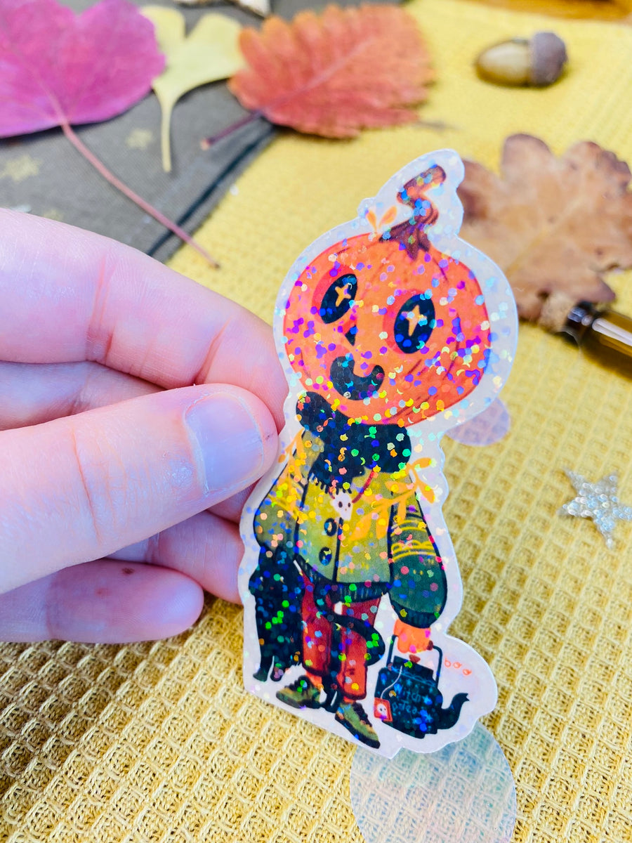 Halloween Holographic Vinyl Stickers