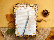 Golden Leaf Ginkgo A5 To Do - Daily Planner Notepad