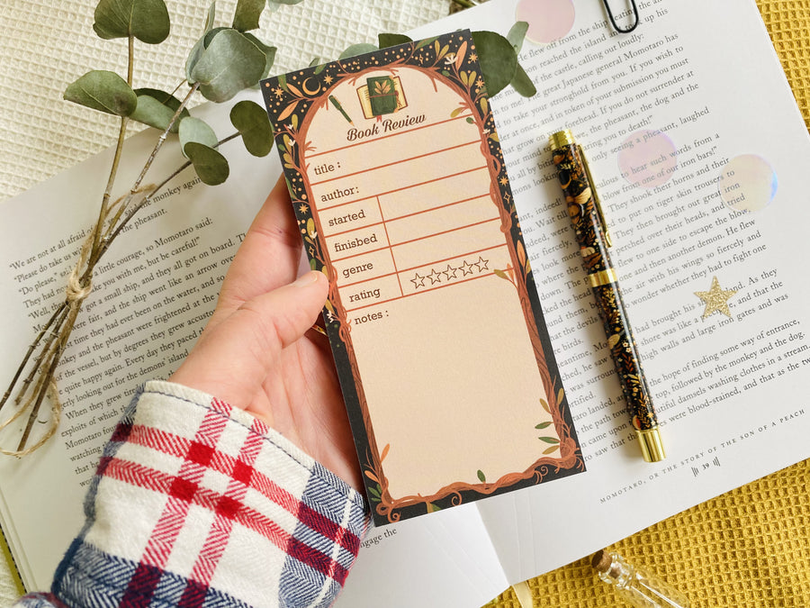 Book Reading Tracker Planner