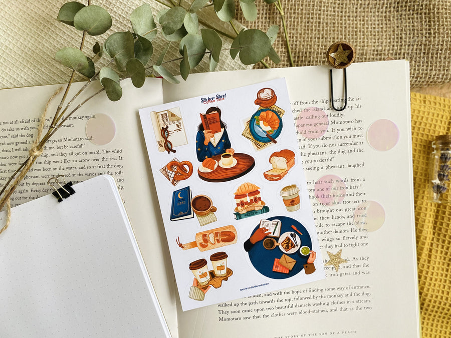 Coffee Time Sticker Sheet