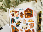 Book Shop Sticker Sheet