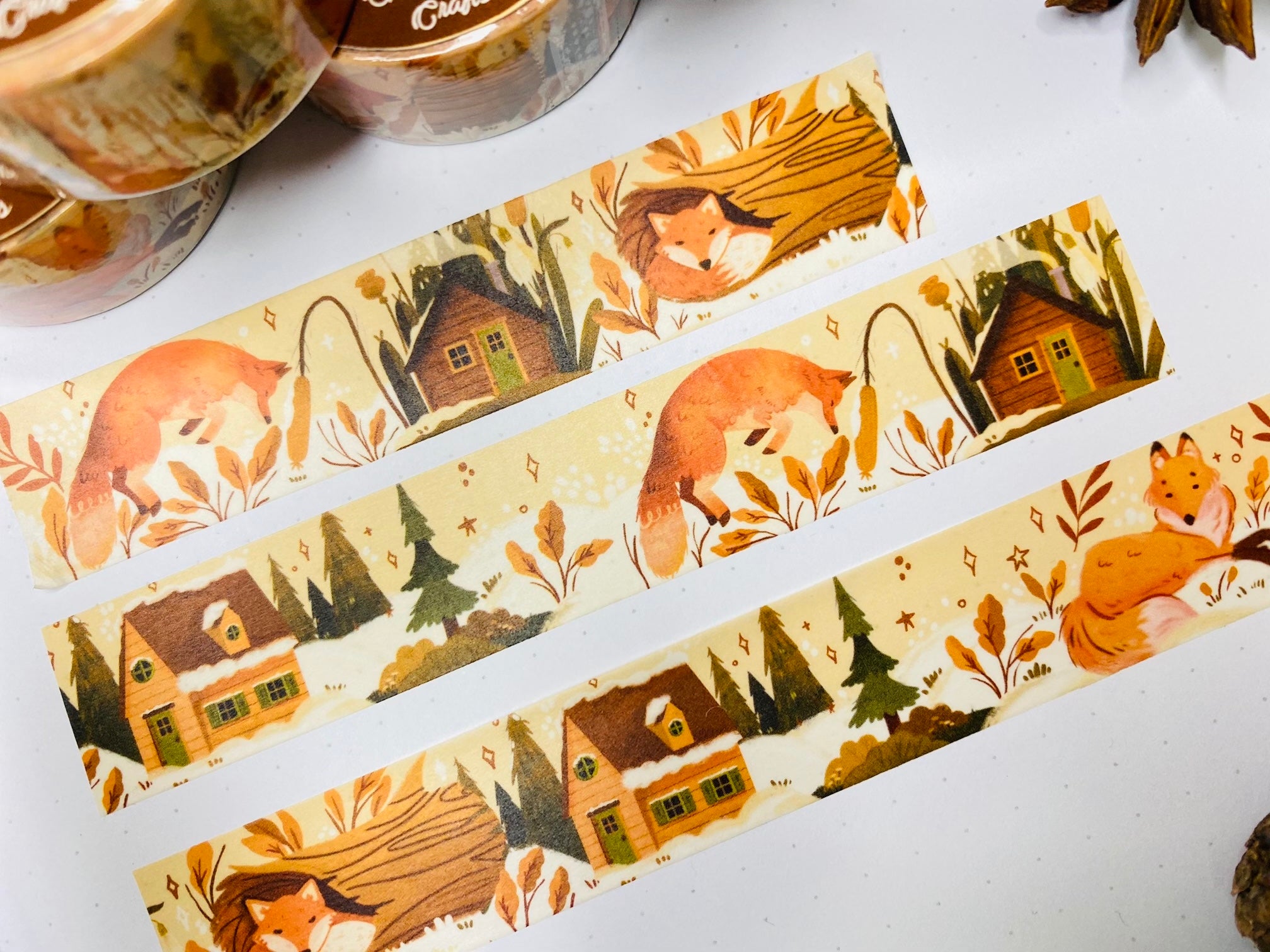 Arctic Winter Washi Tape (Set of 2) – Hubman and Chubgirl