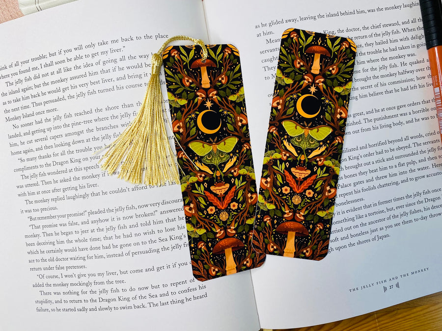 Wild Mushroom Bookmark