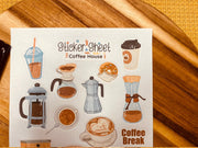 Coffee House Sticker Sheet