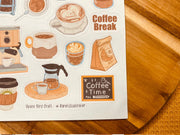 Coffee House Sticker Sheet