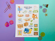 Happy Mail Sticker Sheet