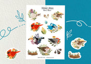 Bird Nest Sticker Sheet